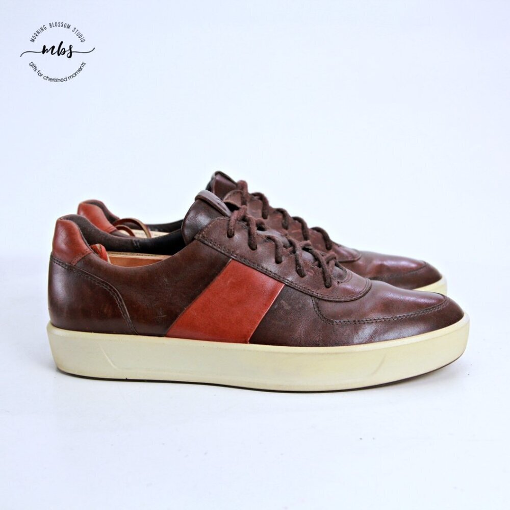 Ecco Soft 8 Retro Classic Sneakers Brown Men‎ EU 40 US 6